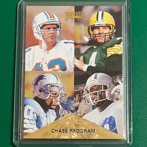 E.Smith/D.Marino/B.Favre/B.Sanders #199 1996 Pinnacle Football Trading Card